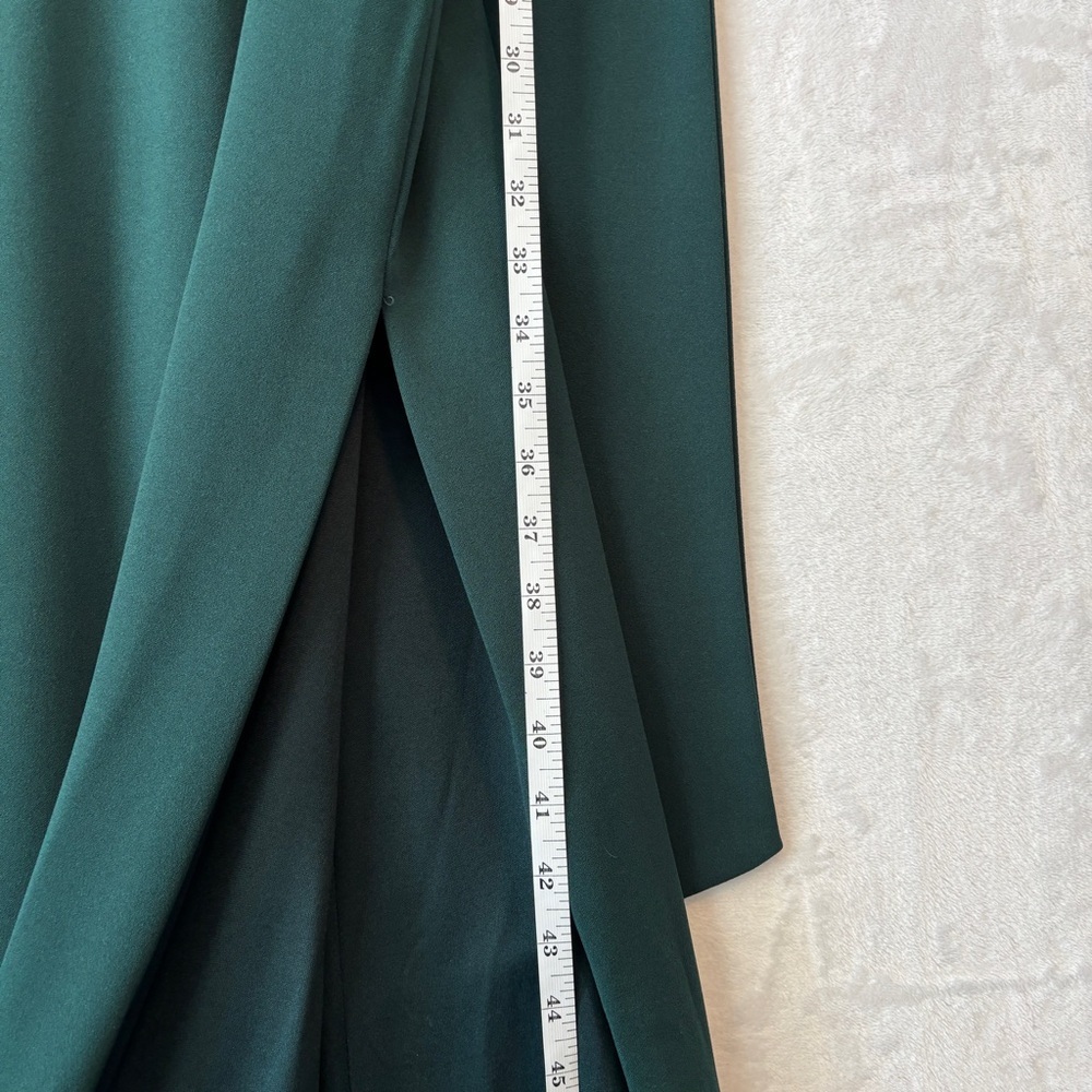 BHLDN green London Crepe Dress 4 - Picture 6 of 15